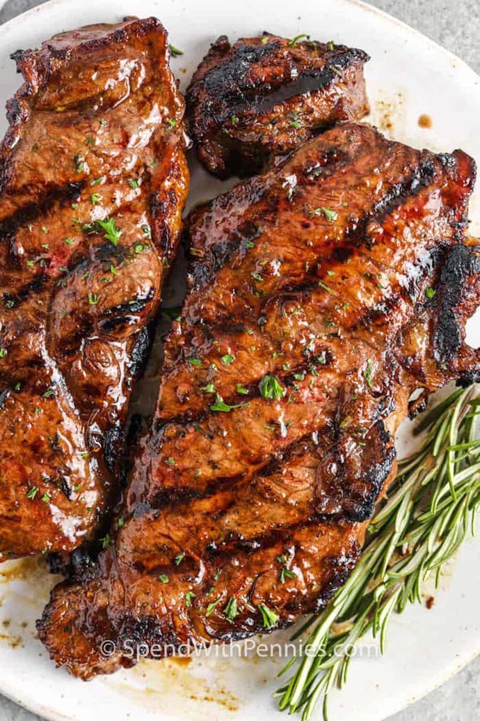 How do you add flavor to your steaks?