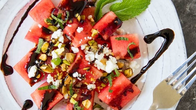 Would you eat watermelon-feta salad?