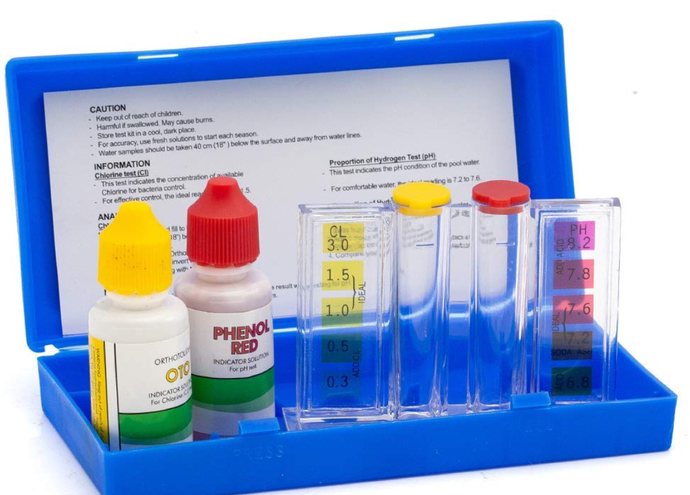 I’m bringing a water TEST KIT!