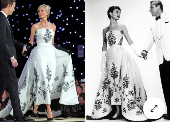 Ivanka Trump (2025), Audrey Hepburn (1957)