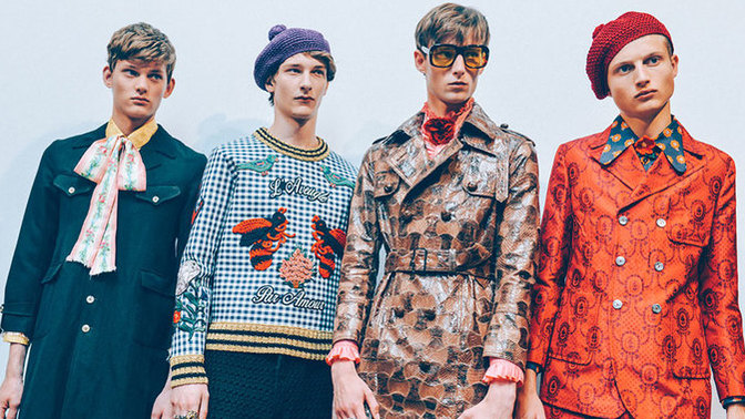 Is Fashion For European Men A Tad Androgynous?