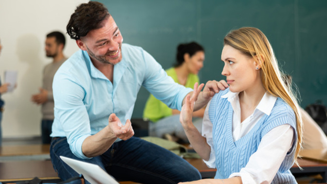 Have you ever been hit on by someone that shouldn't be coming on to you?