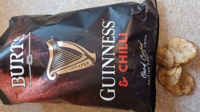 I've eaten a whole bag of Guinness crisps why don't I feel drunk?