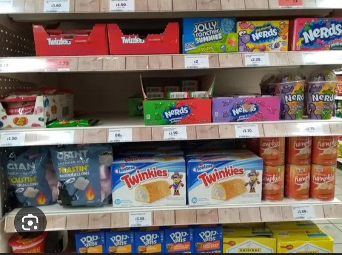 What foreign food aisle looks best?