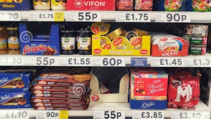 What foreign food aisle looks best?