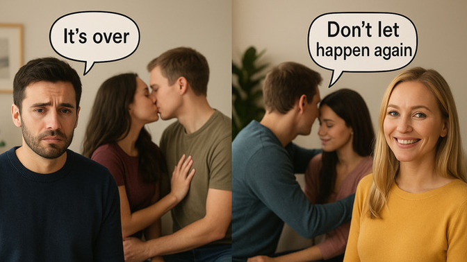 Why do women take back a man who cheated on them?