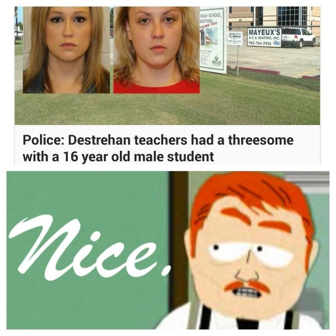 Are there more female than male teachers who have a relationship with their student? Why do you think that is?