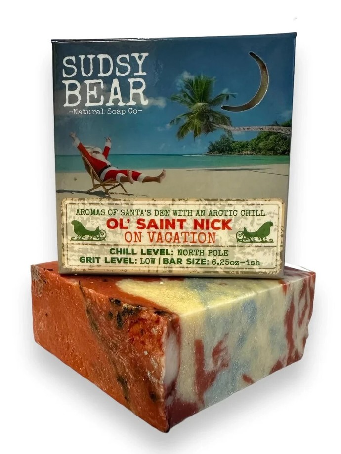 Which sudsy bear soap bar for your shower ?