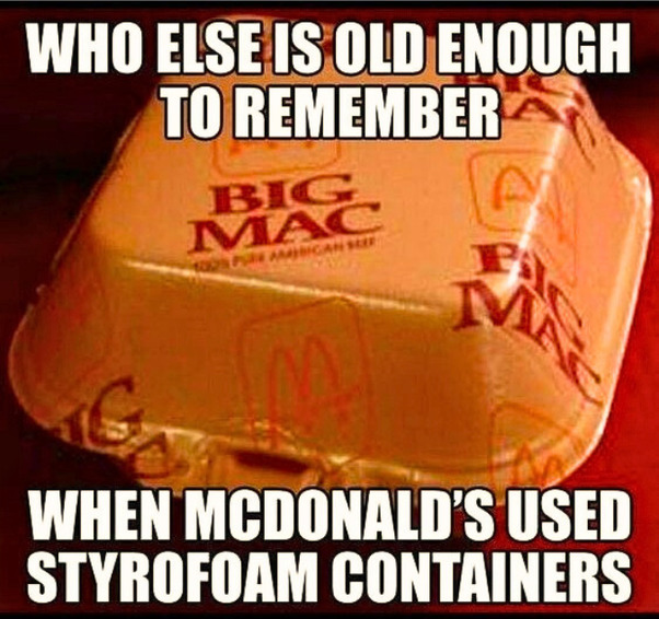 Who is old enough to remember this with McDonald’s?