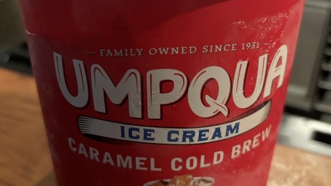 Would you eat umpqua caramel cold brew ice cream?