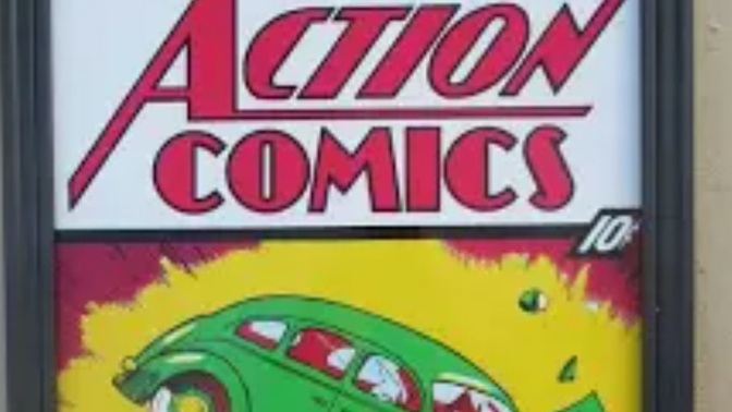 A 1938 Comic Featuring Superman's First Appearance Sold In An Auction For How Many Dollars?