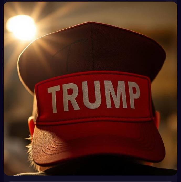 trade in the hat for the Nazi wannabe hat. America even less great than it was.