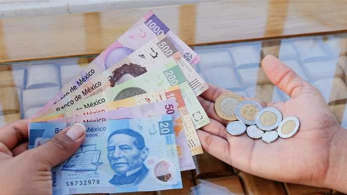 highest one being of 1000 pesos (equivalent to about 50 US dollars)