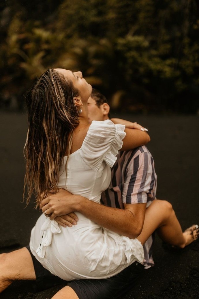 Which is more enjoyable, sitting on the beach or sitting on your loved ones lap?