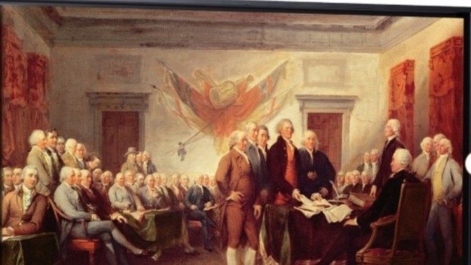 Is it just a coincidence that President Trump signed the new budget bill on Independence Day?