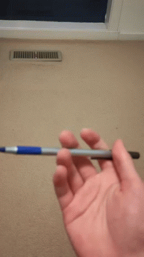 How come pens vanish but caps remain?