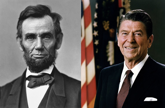Does anyone find it strange how modern day republicans doesn’t say anything positive about Lincoln and Reagan?