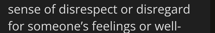 "F-k with" is showing disrespect or ignored feeliings