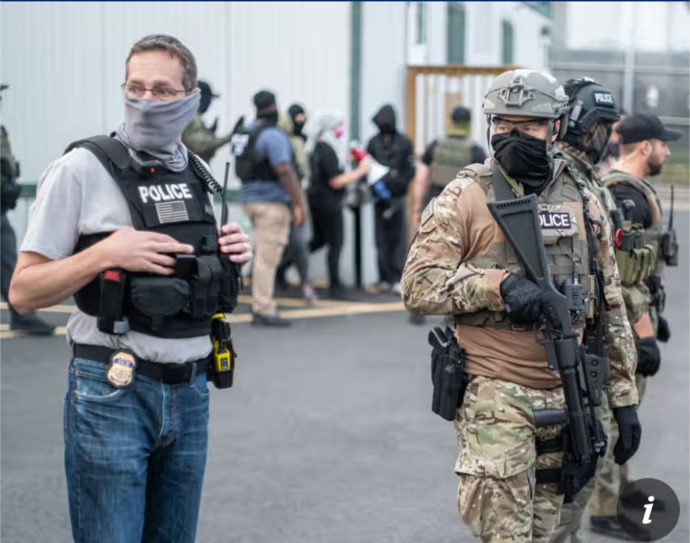 Since people are impersonating ICE agents wearing masks and using unmarked vehicles, how can the public know real ICE agents?