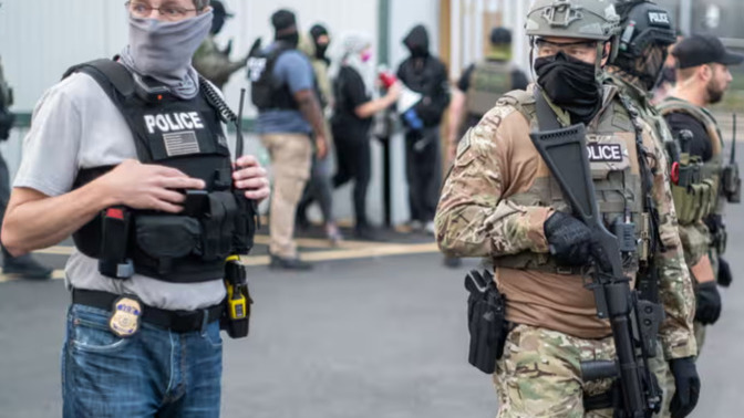 Since people are impersonating ICE agents wearing masks and using unmarked vehicles, how can the public know real ICE agents?