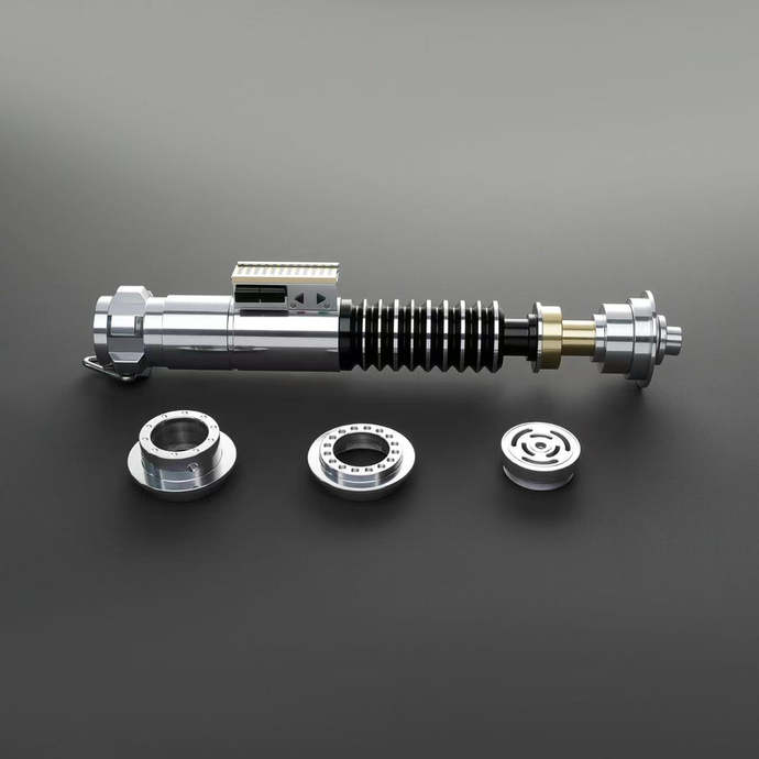 What do you think of this lightsaber you can switch out parts to make different versions from the movie and TV series?