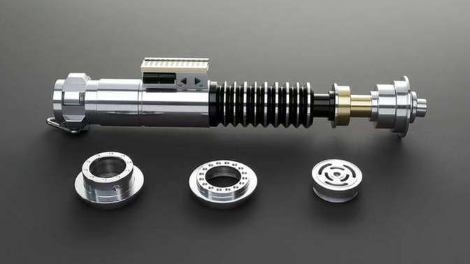 What do you think of this lightsaber you can switch out parts to make different versions from the movie and TV series?