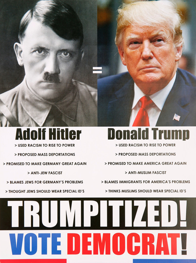 Is Donald Trump the new Adolf Hitler?
