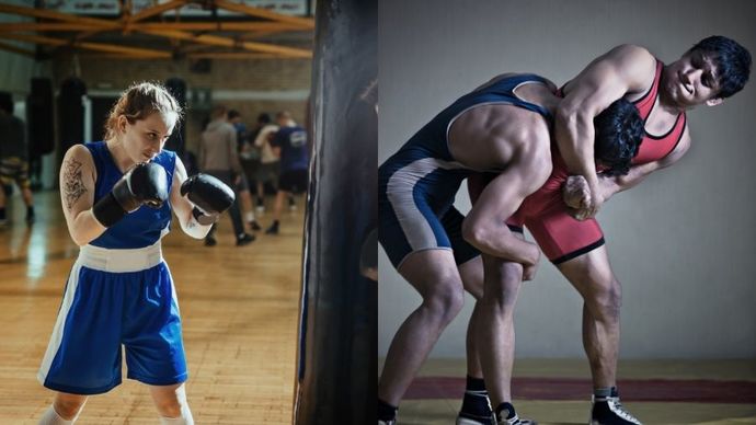 How huge would it be to win Olympic gold medals in boxing/wrestling?