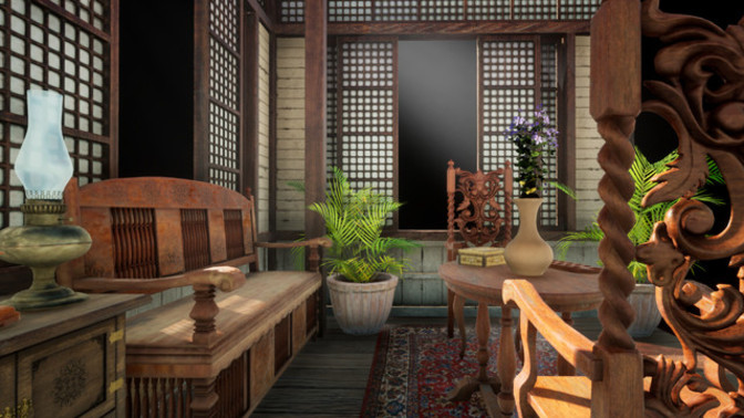 What does this interior remind you of?
