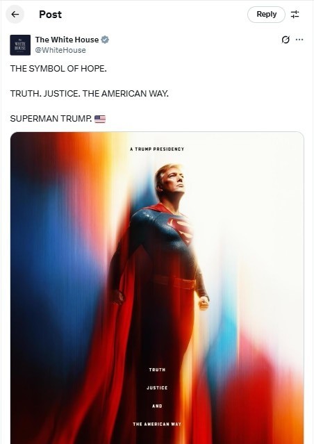 What are your thoughts on the White House posting this nonsense?