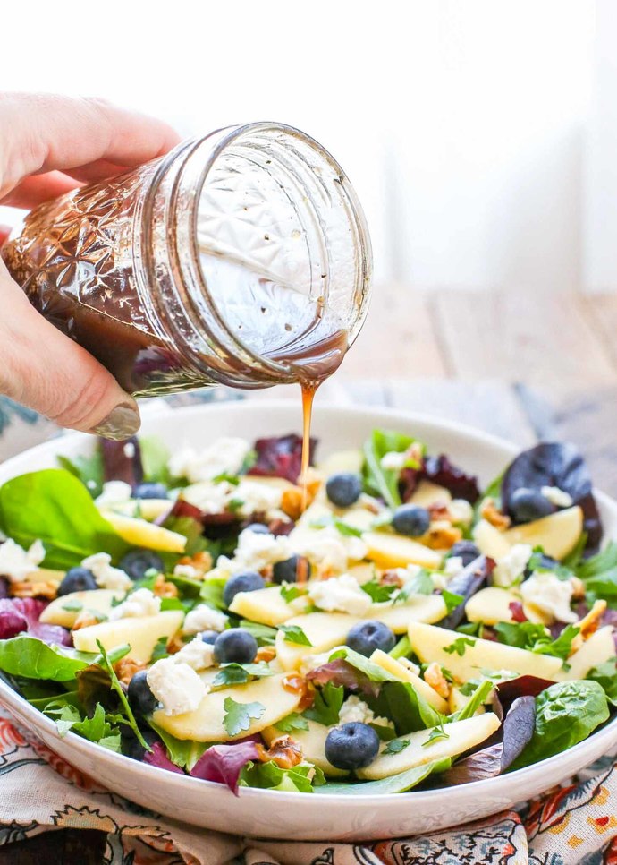 What kind of vinegar do you prefer when making a salad?