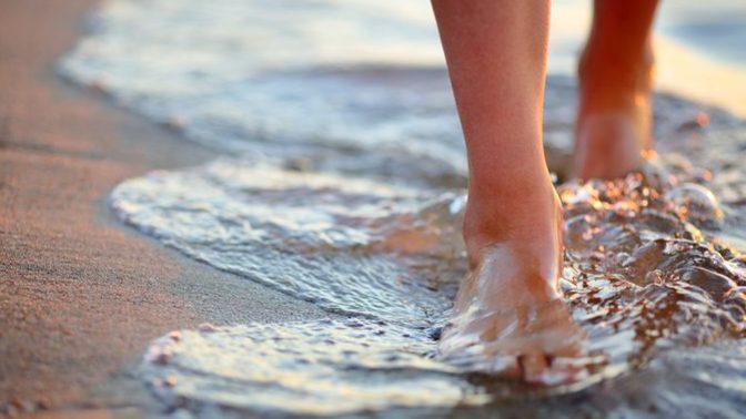 Are you the kind of person who swims deep, or just lets the waves kiss your feet?