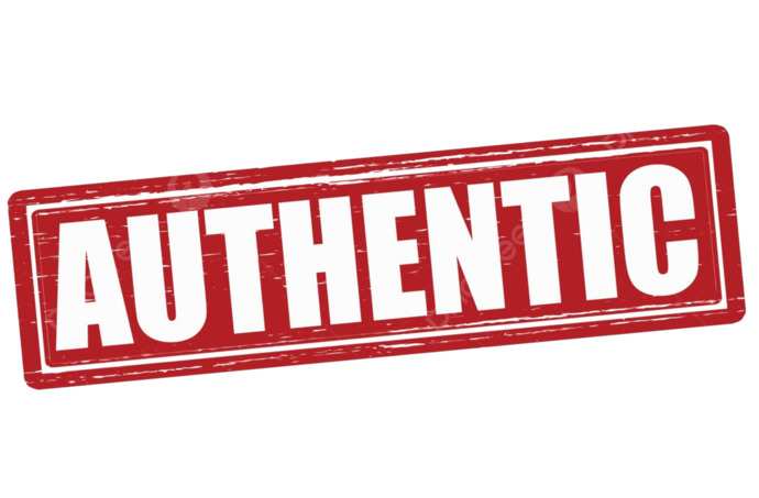 Which gender tends to be more authentic?