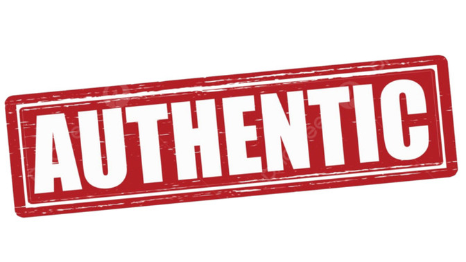 Which gender tends to be more authentic?