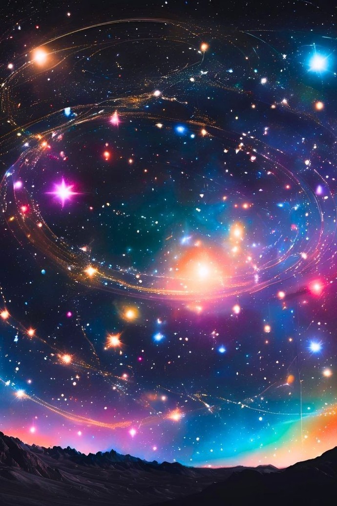 What colors would the stars in the sky be based on all the clothes you are wearing right now?
