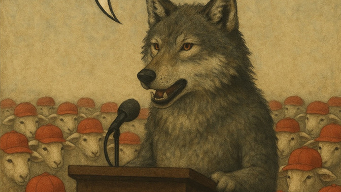 Would YOU vote for Mr Wolf here?