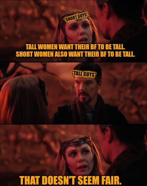 Why are tall guys usually always confident?