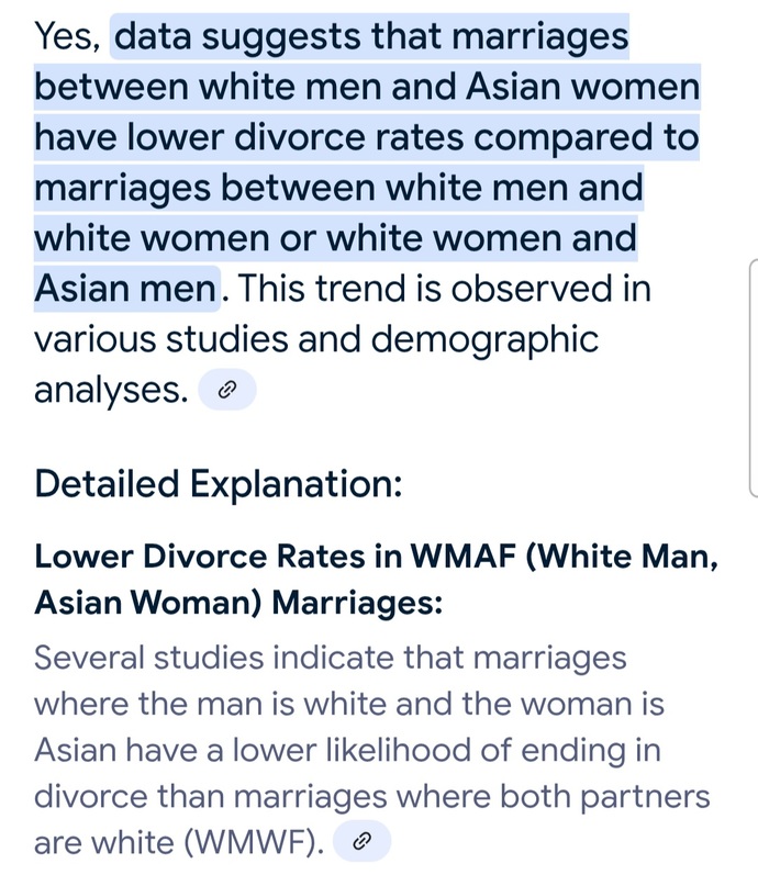 If youre a white man looking for a happy relationship, dating a non-white woman is your best choice. Agree or disagree?
