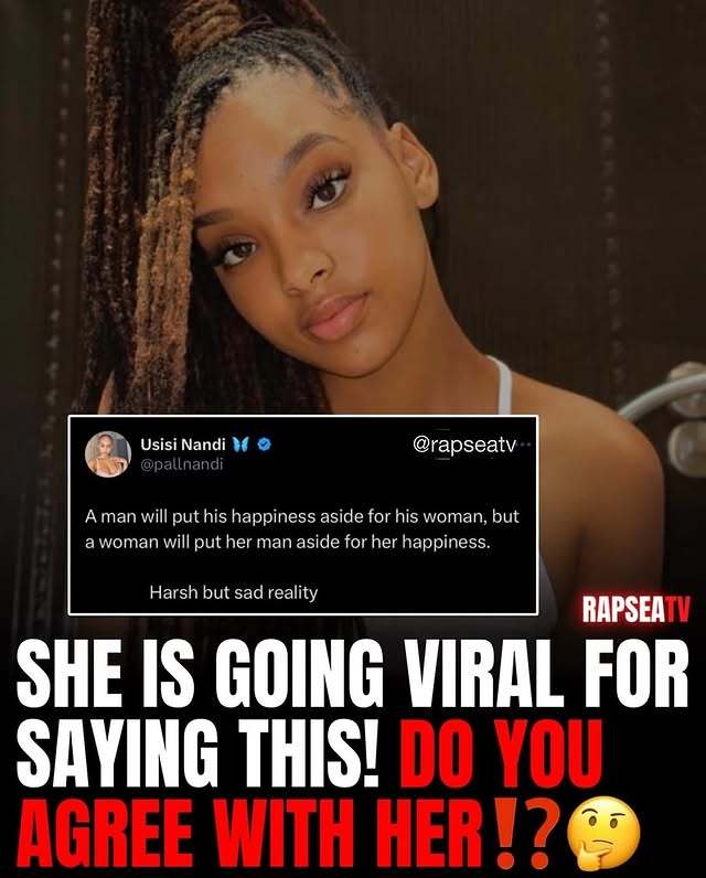 Do you all agree with her⁉️?