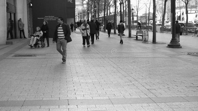 Does France provide good social support, or do people end up stuck?