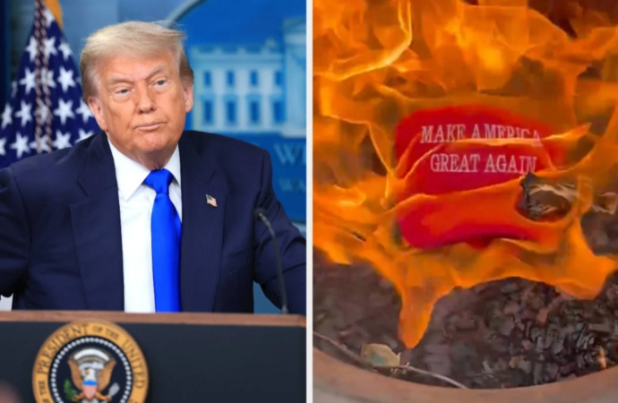 Why are MAGA faithfuls burning their MAGA hats over the Epstein list issue?
