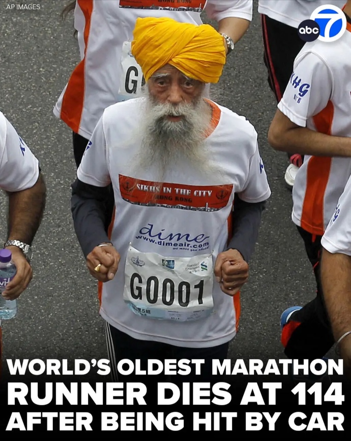 Have you heard about Fauja Singh?