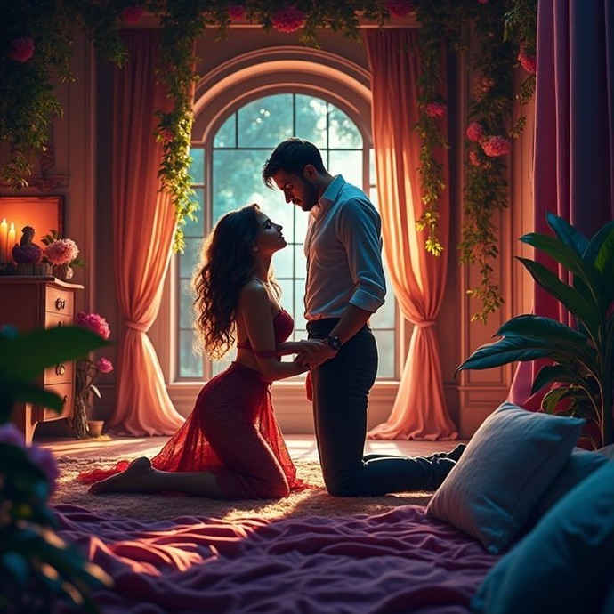 Where do you like to kiss a man?