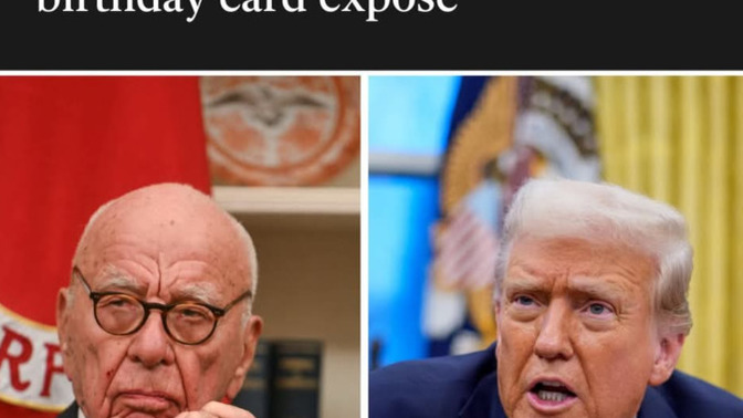 What happened to Trump's relationship with his old friends - Rupert Murdock, the WSJ and NewsCorp?