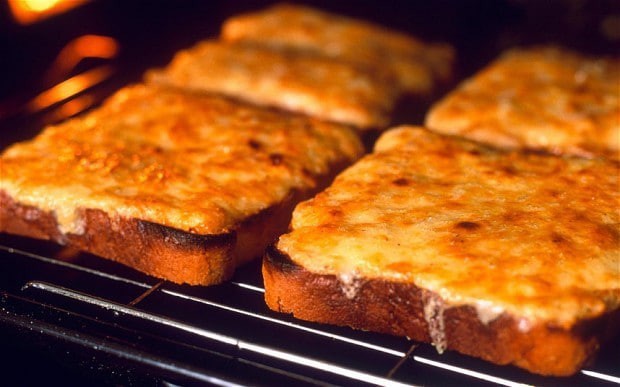 Should a cheese toastie be made under the grill or in a pan?