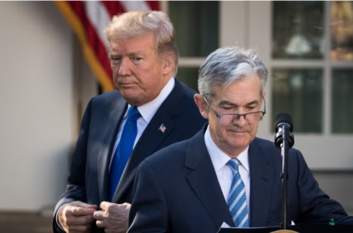 So, is this another example of Trumps cognitive decline... that he cant remember that he appointed Jerome Powell as Fed Chair?