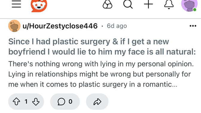 What’s your opinion on HourZestyclose446 on Reddit?