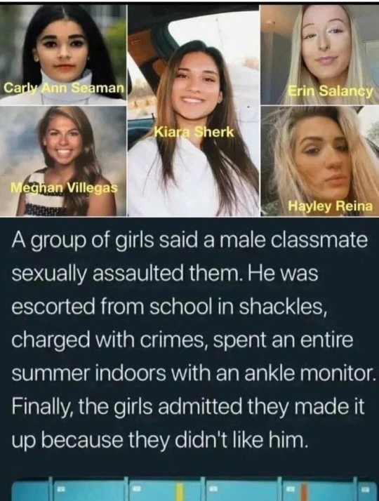 What should the consequences be for someone who falsely accuses someone of rape/sexual assault?