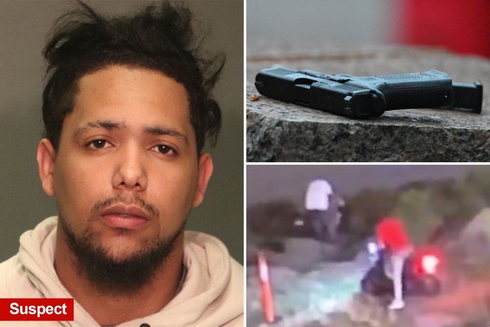 This POS shot an off-duty border agent in the face during a robbery. Will the Democrats now make him a hero like Garcia?