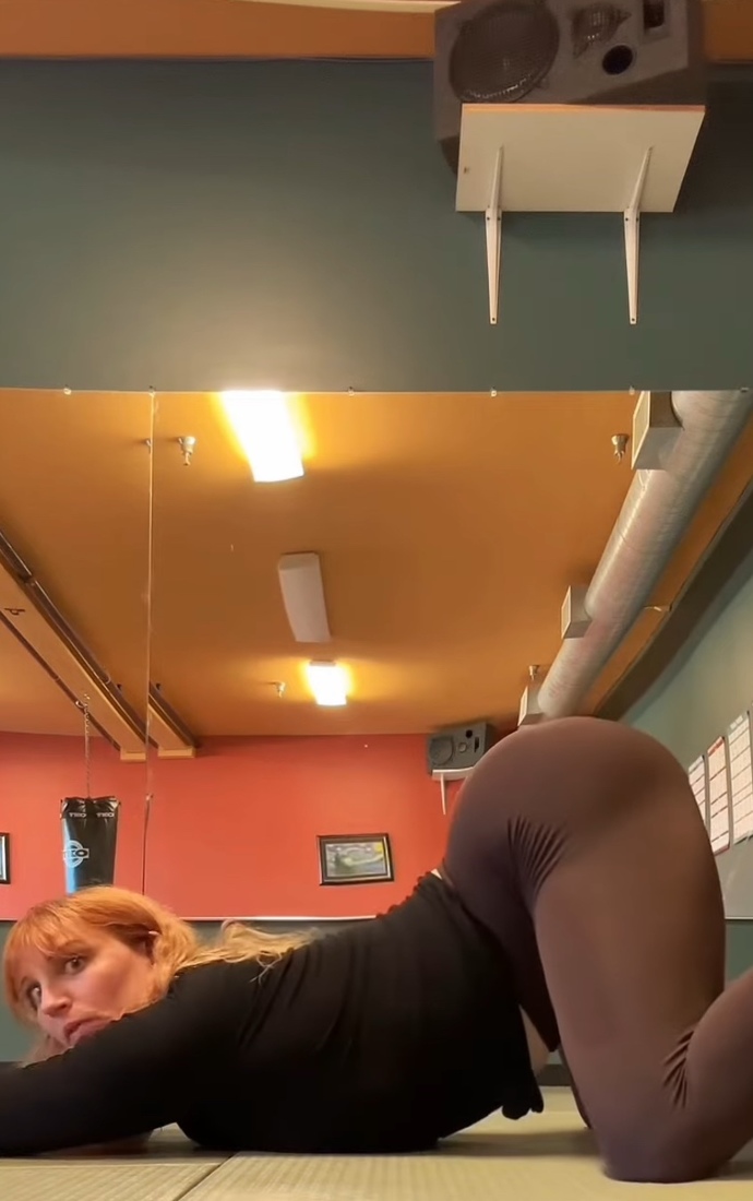 How can I get my dog to stop mounting me during exercise?